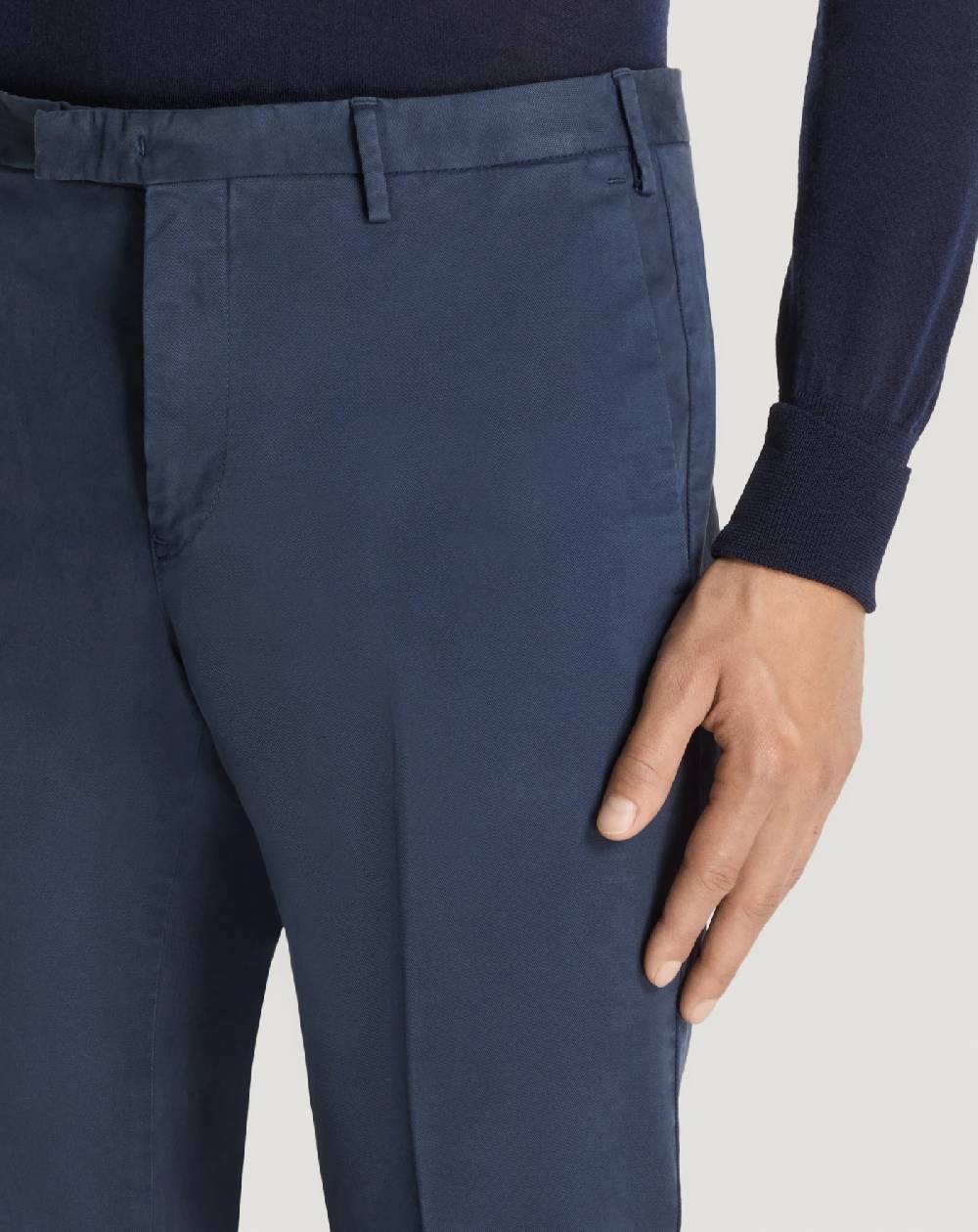 Pt Torino Pantaloni Skinny in cotone batavia Acquista Ora