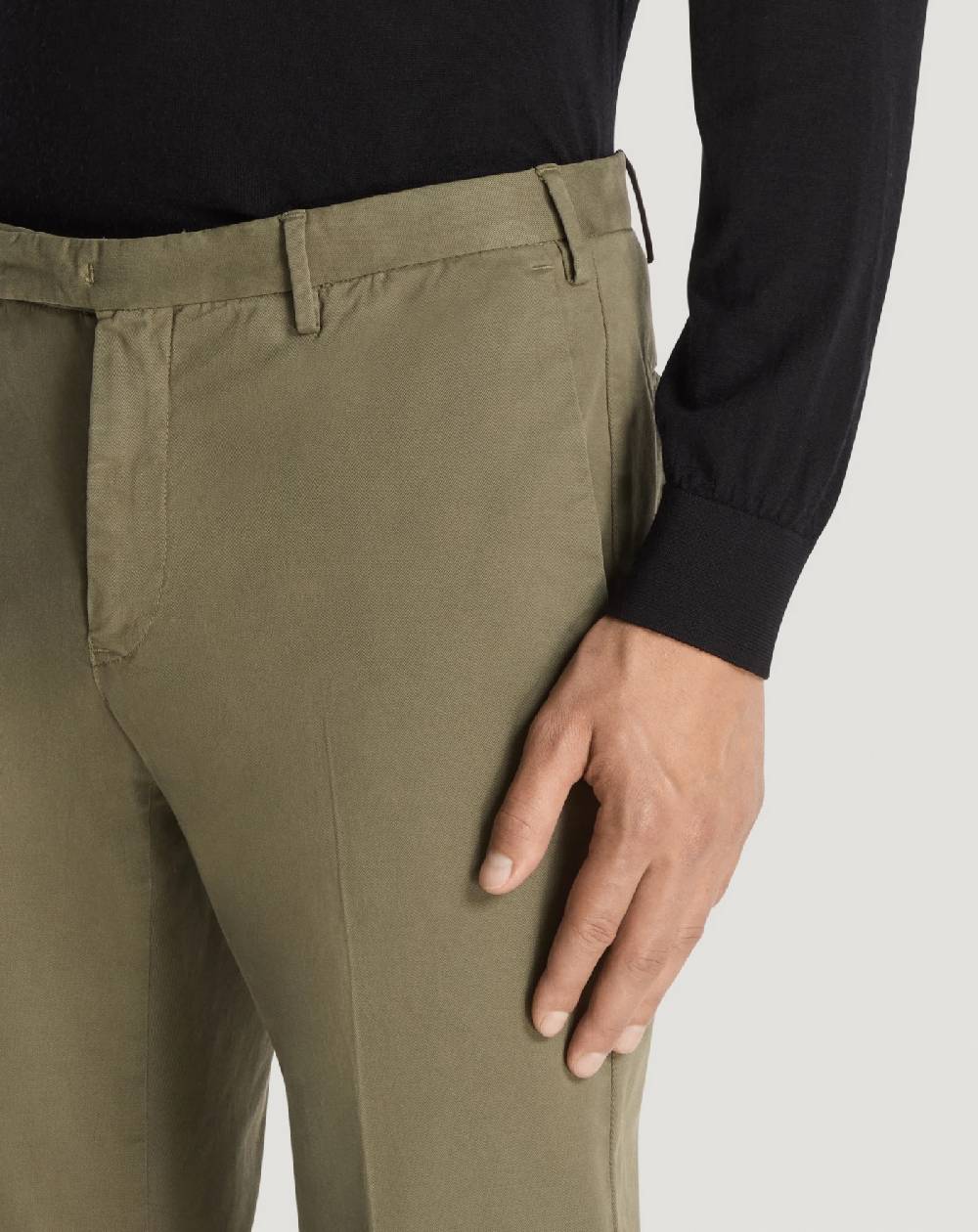 Pt Torino Pantaloni Skinny in cotone batavia Promozione Limitata