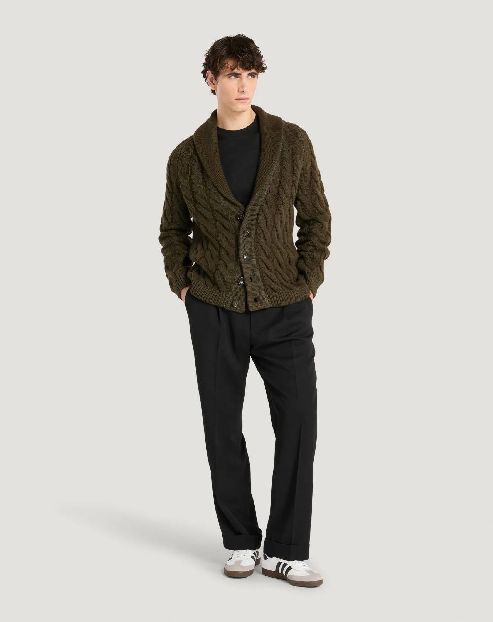 Pt Torino Cardigan in lana e cachemire Fino Al -60%
