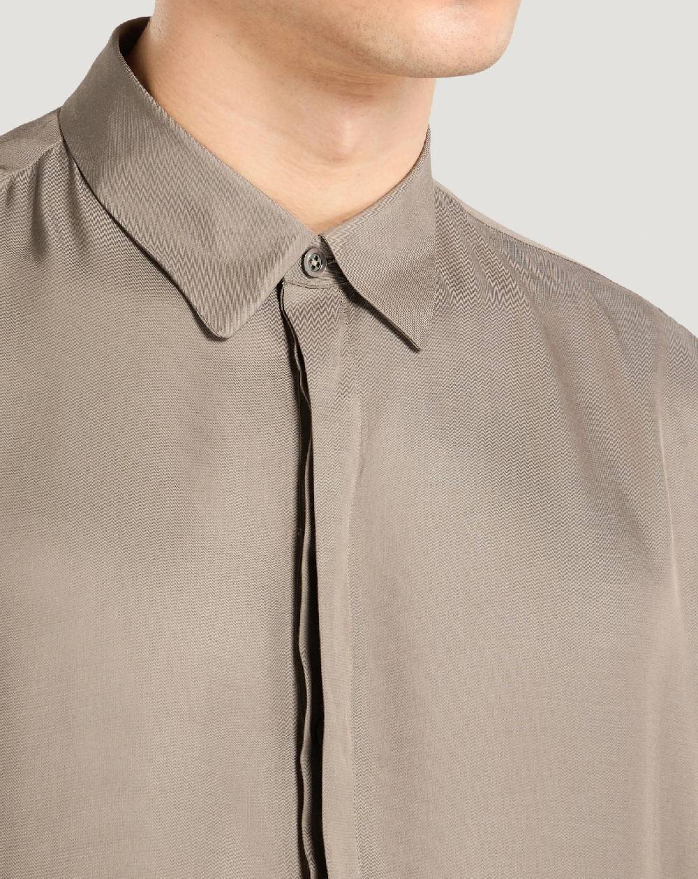 Pt Torino Camicia in twill Prezzo Ridotto