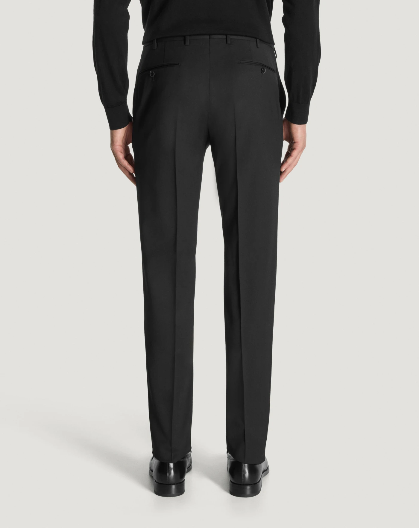 Pt Torino Pantaloni Superslim in tecno lana Presa