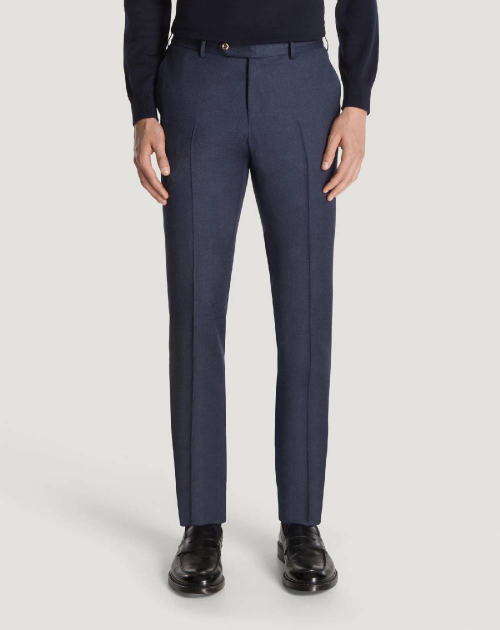 Pt Torino Pantaloni Slim in flanella Offerta