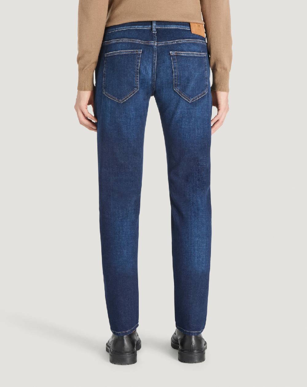 Pt Torino Jeans Swing in denim di cotone stretch In Vendita