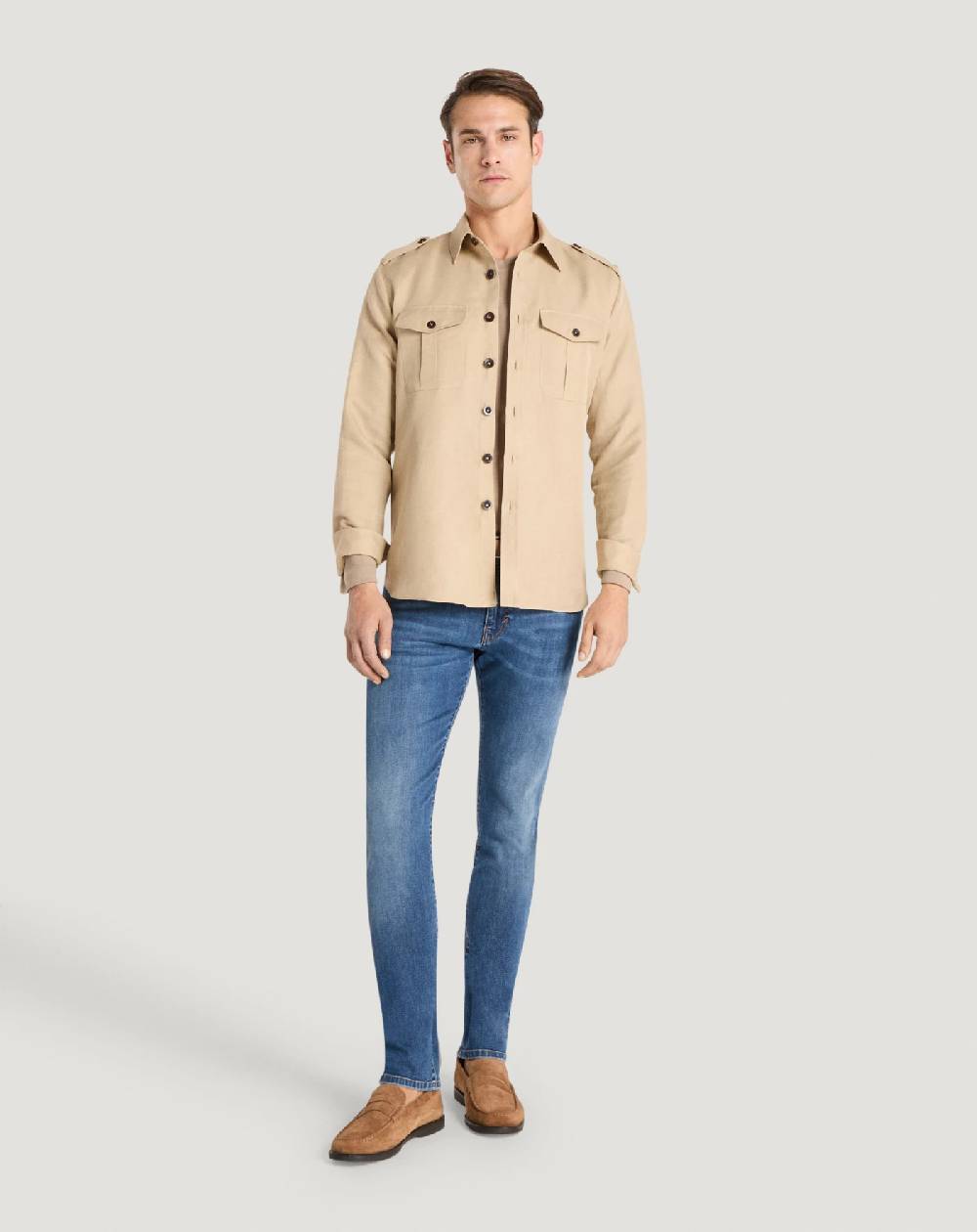 Pt Torino Camicia in twill 2025