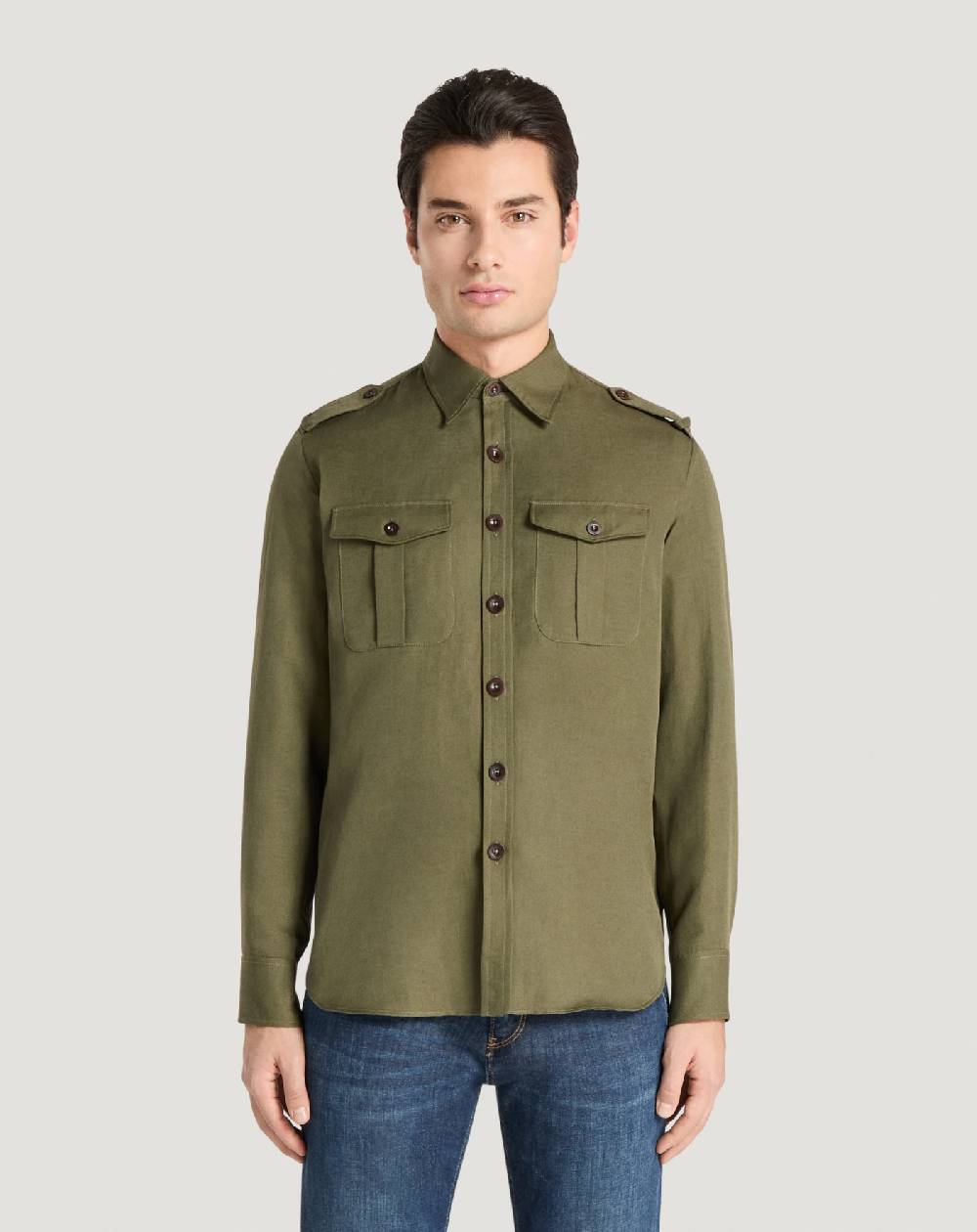 Pt Torino Camicia in twill Promozione