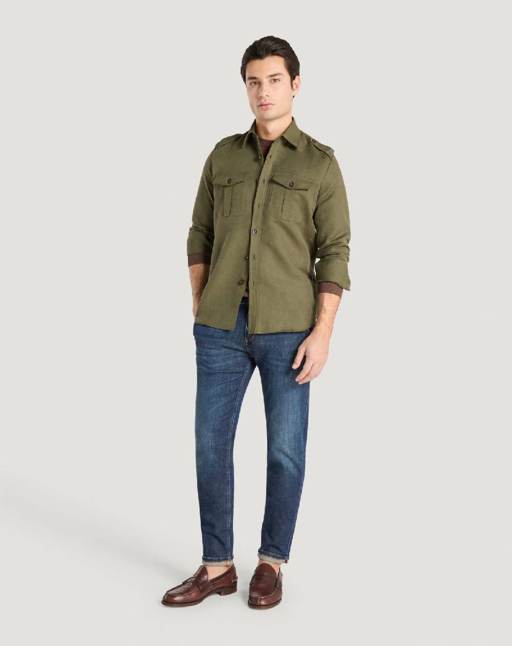 Pt Torino Camicia in twill Promozione