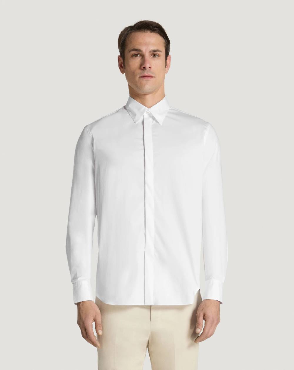 Pt Torino Camicia in satin Soddisfazione Garantita