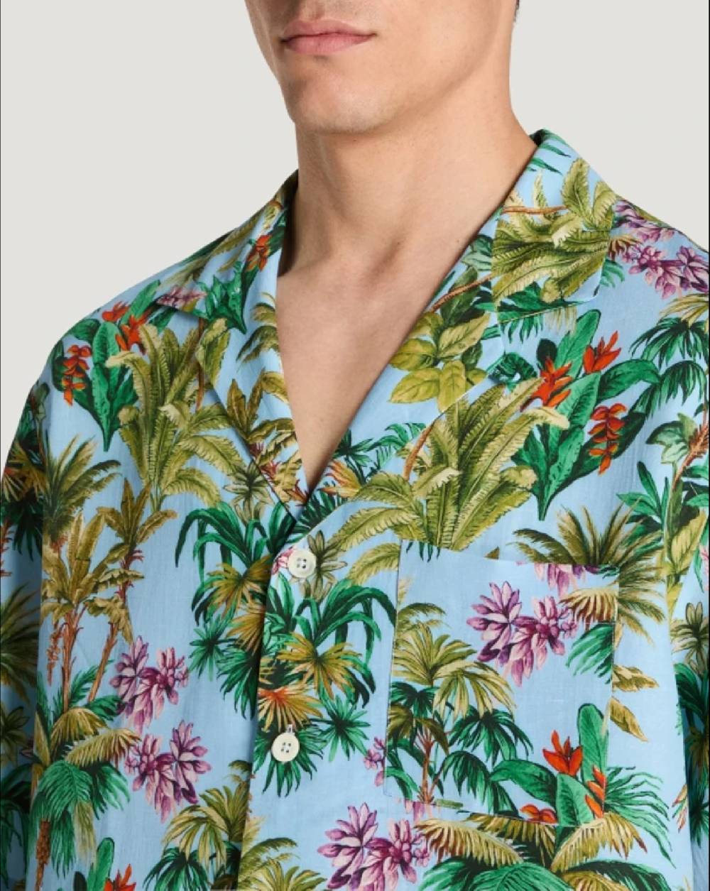 Pt Torino Camicia in twill di lino Affare Del Giorno