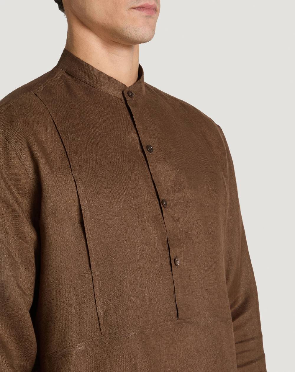 Pt Torino Camicia in lino Convenienza