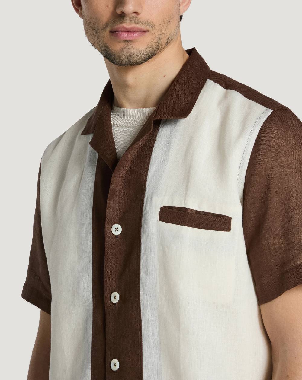 Pt Torino Camicia in lino Sconto