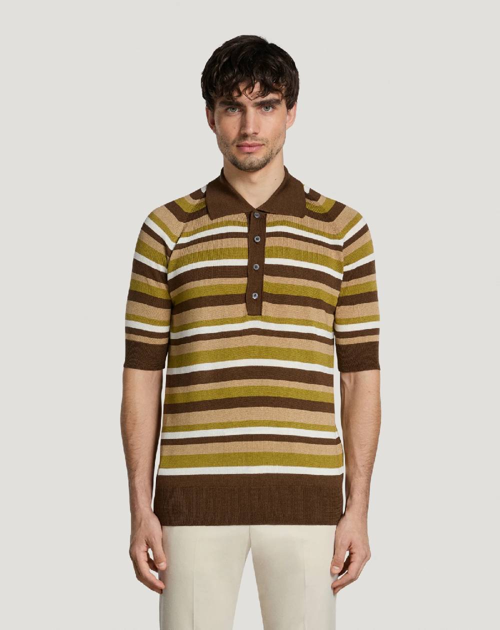 Pt Torino Maglia in cotone e viscosa Moda