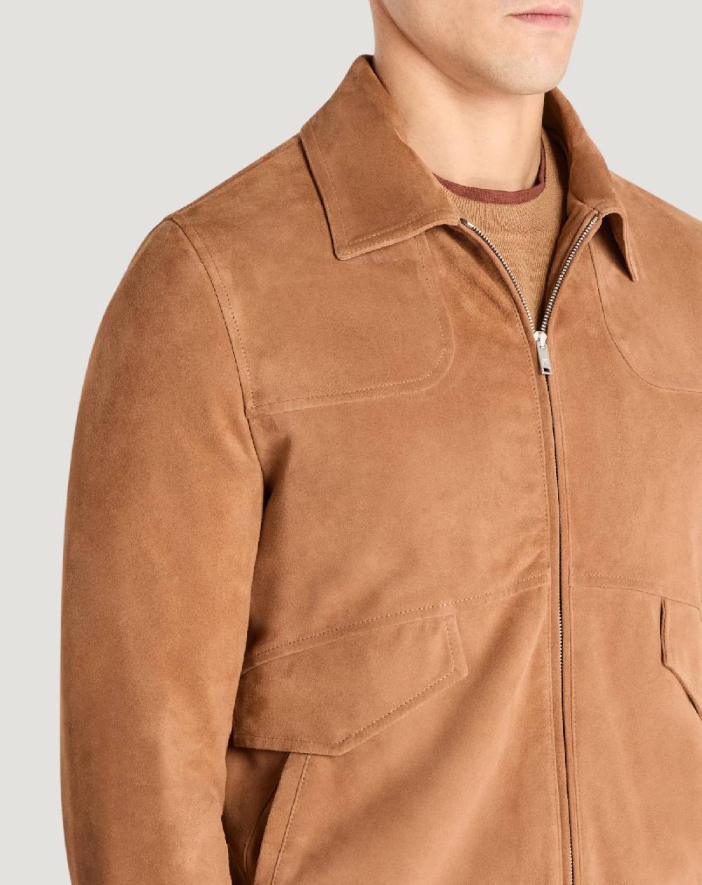 Pt Torino Bomber in suede Prezzo Ridotto