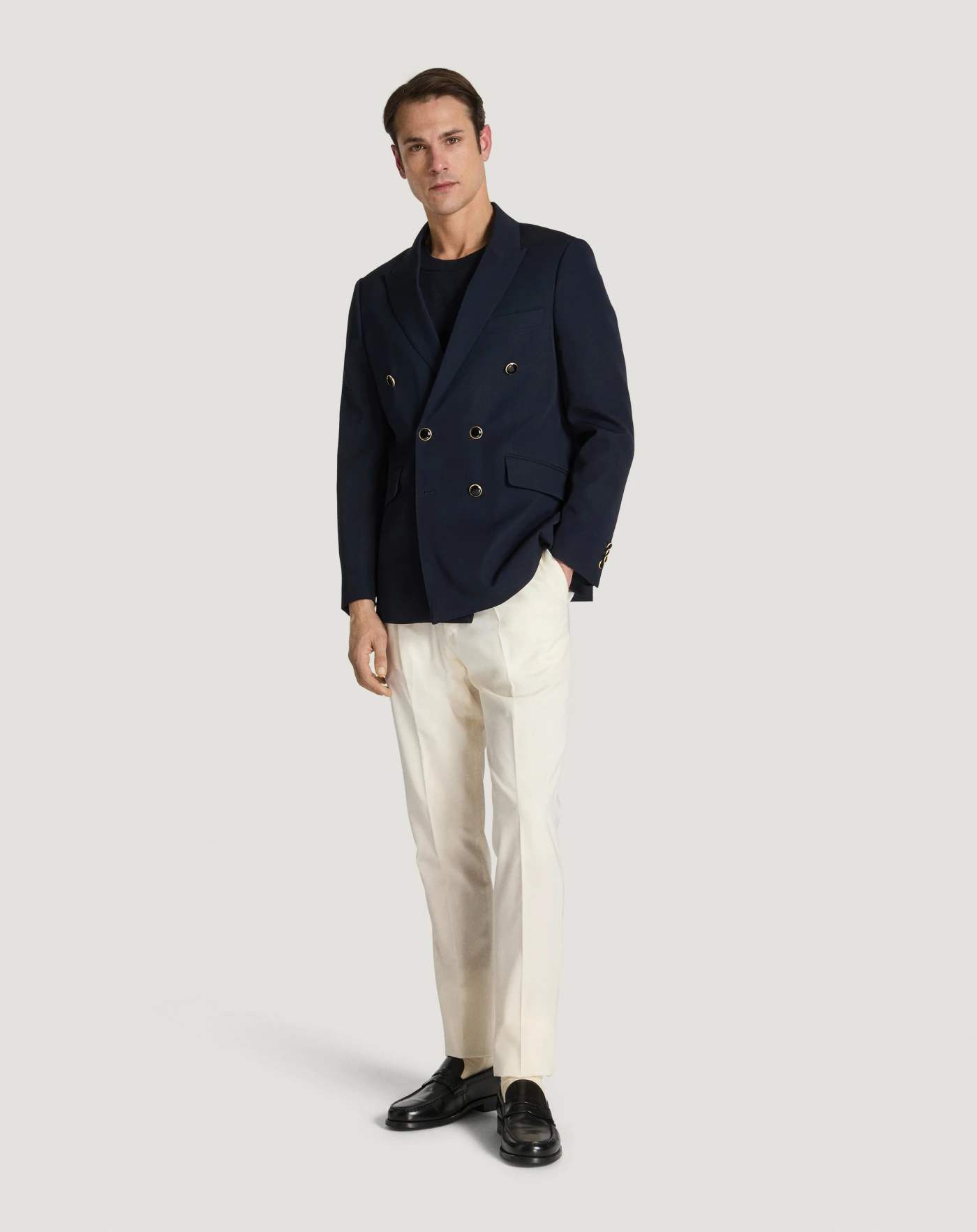 Pt Torino Blazer in lana granité Convenienza