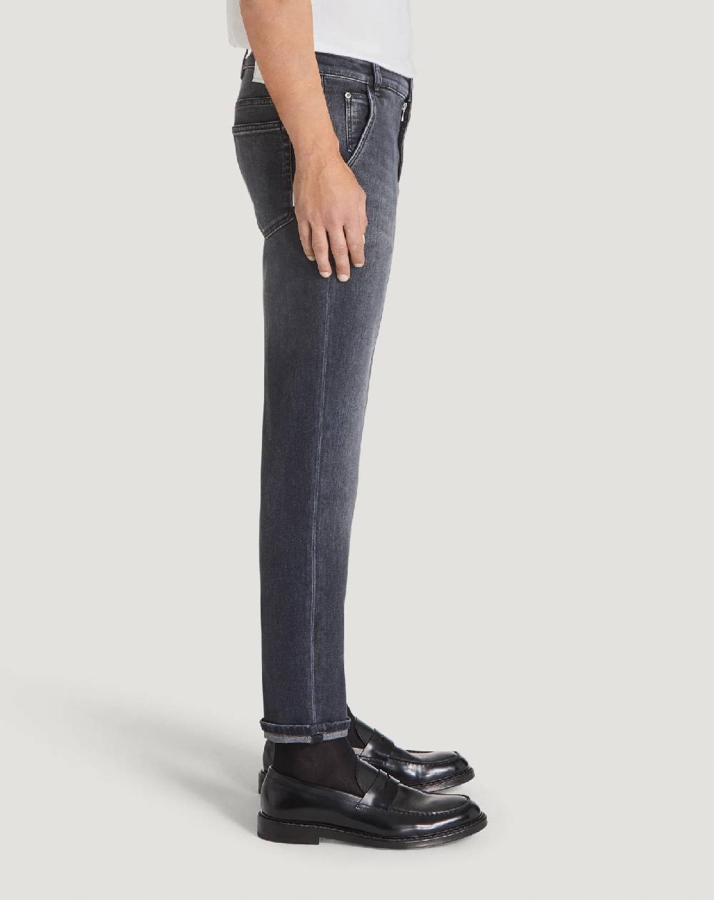 Pt Torino Jeans Indie in denim soft touch Vendite Flash