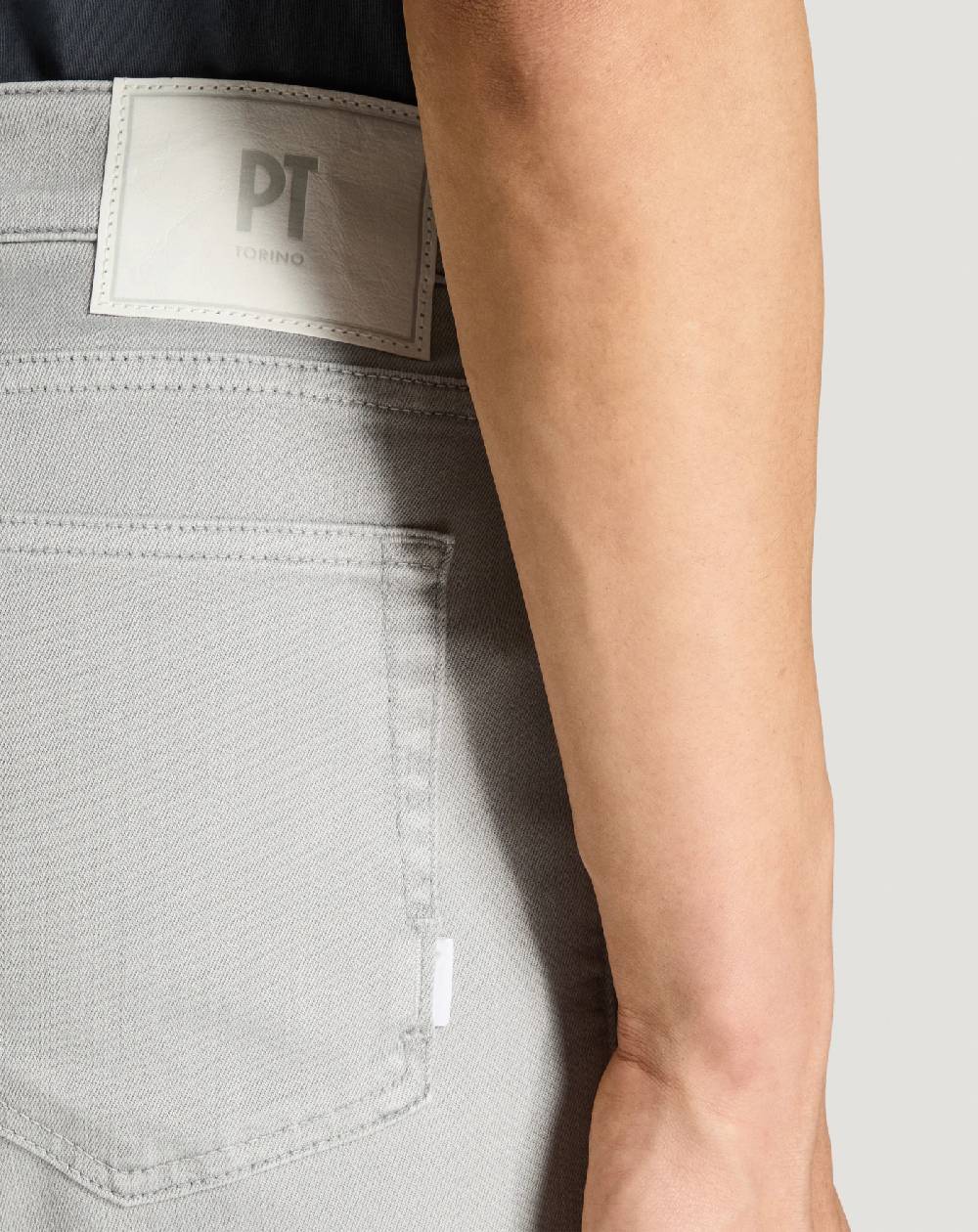 Pt Torino Jeans Swing in silky denim stretch In Saldo