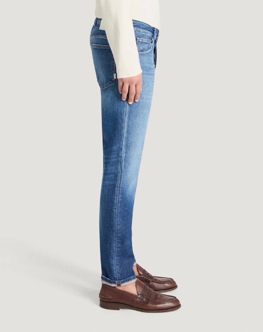 Pt Torino Jeans Reggae in denim stretch Vendita