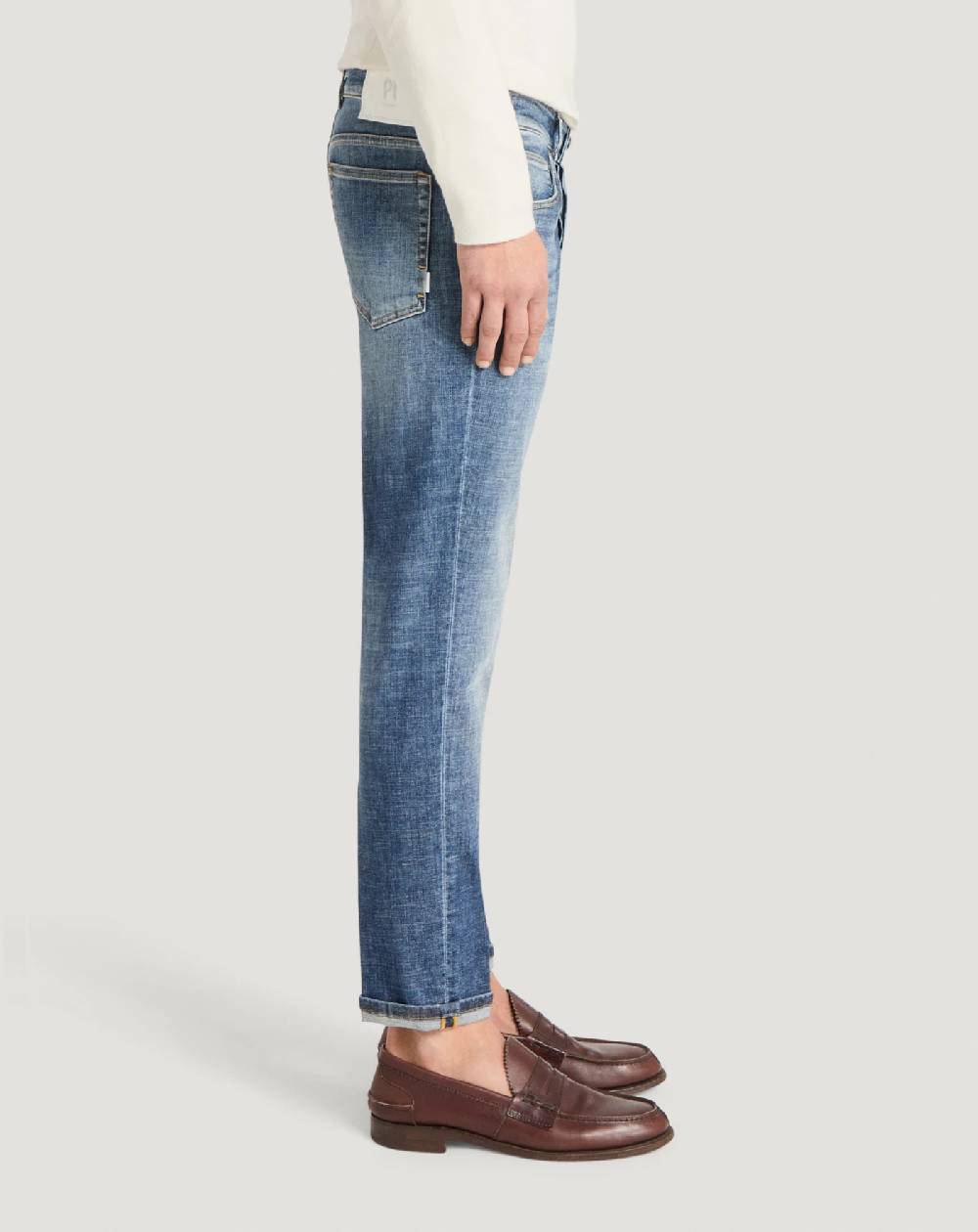 Pt Torino Jeans Reggae in denim organico stretch Promozione