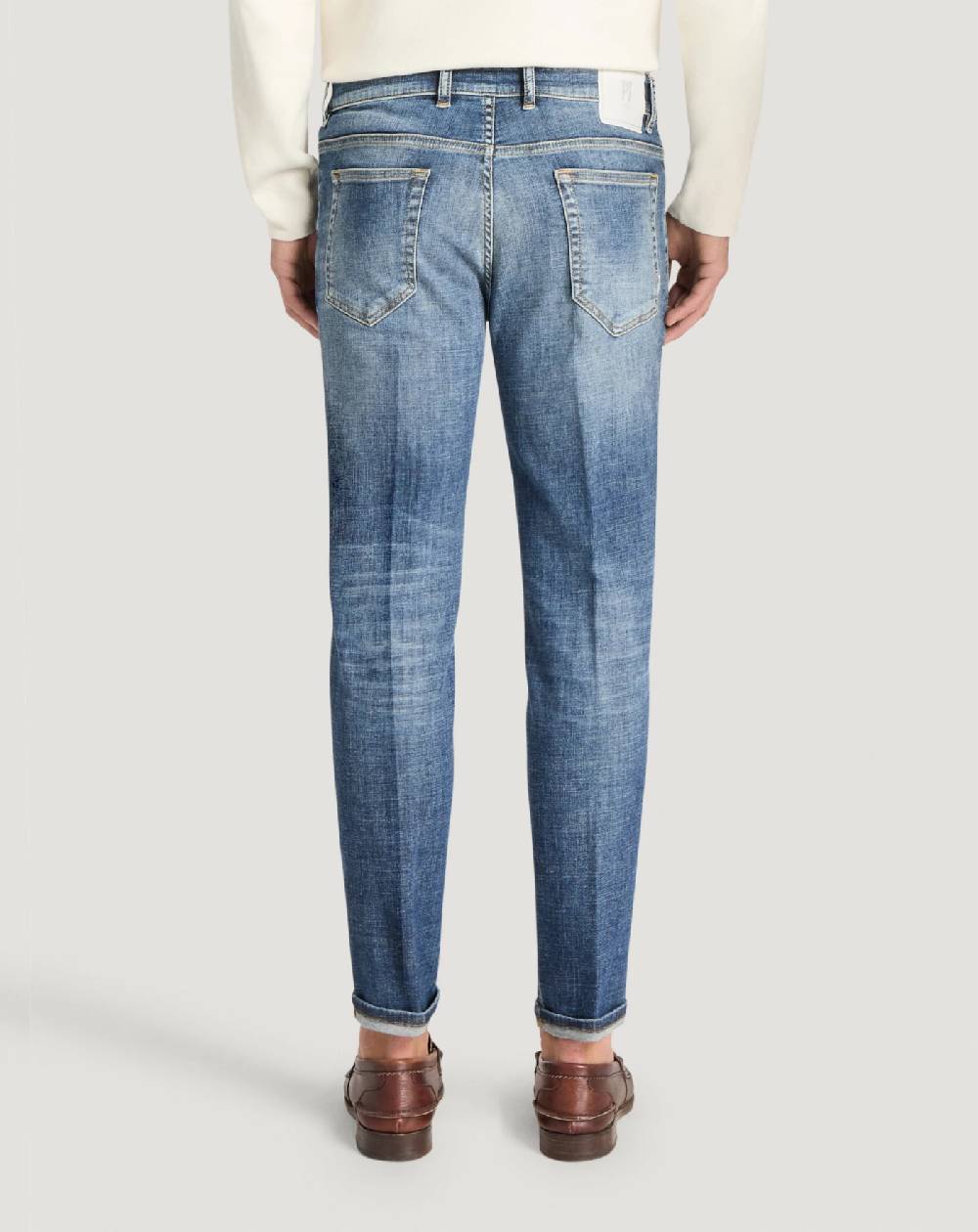 Pt Torino Jeans Reggae in denim organico stretch Promozione