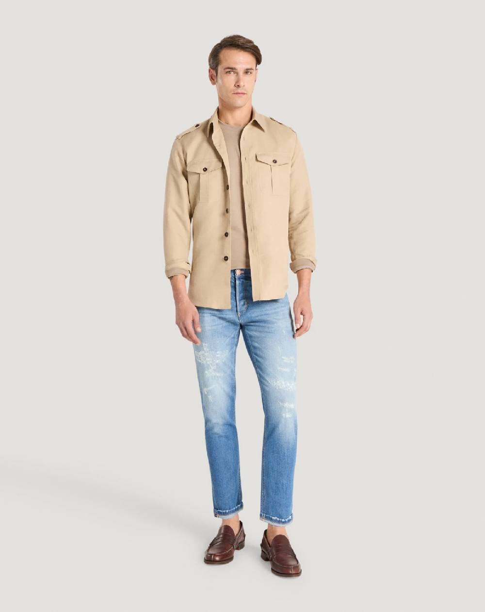 Pt Torino Jeans Reggae in denim stretch indigo Negozi Online