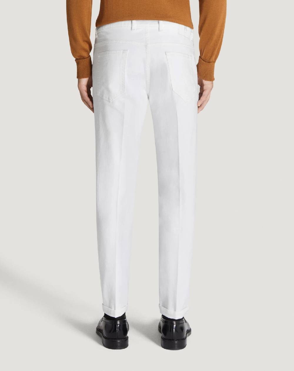Pt Torino Jeans Reggae in denim superwhite Consegna Veloce