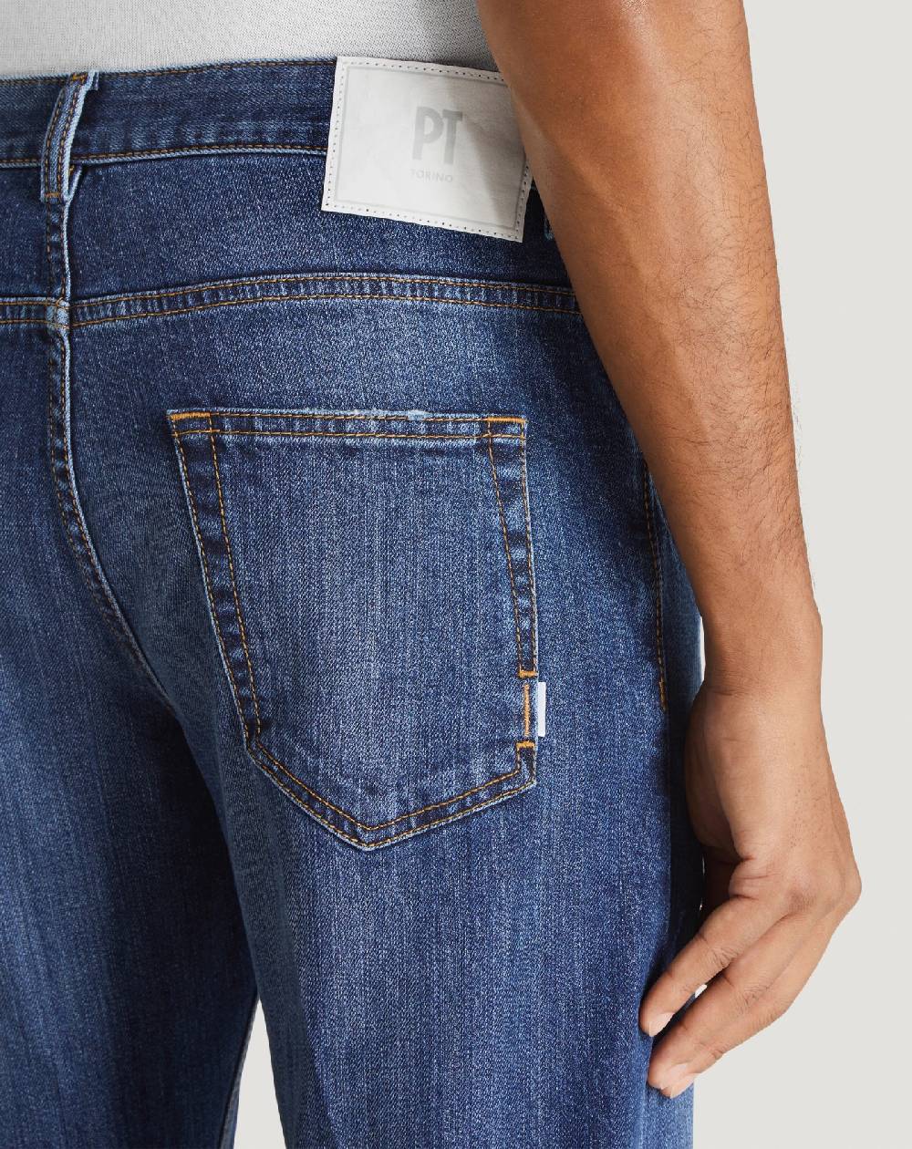 Pt Torino Jeans Dub in denim organico Promozione Limitata