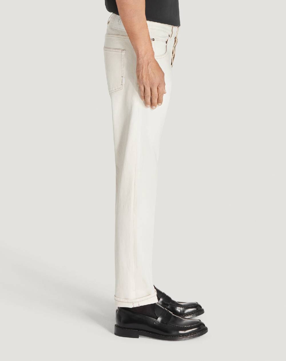 Pt Torino Jeans Dub in denim cimosato Fino Al -60%