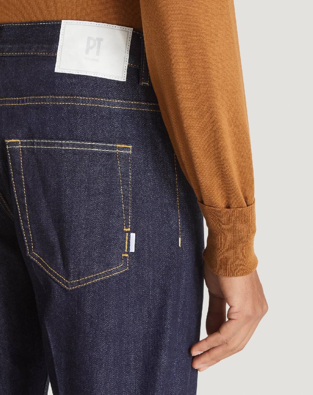 Pt Torino Jeans Dub in denim organico Shopping Online