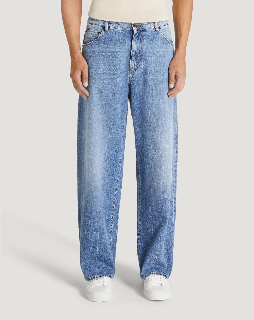 Pt Torino Jeans Skater in denim vintage Affare Del Giorno