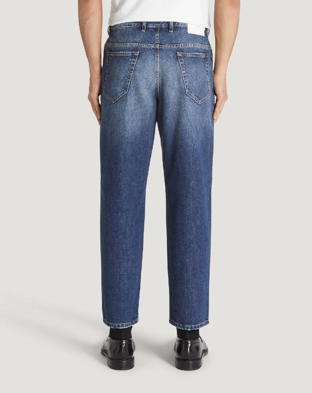 Pt Torino Jeans Rebel in denim vintage Prezzo Ridotto