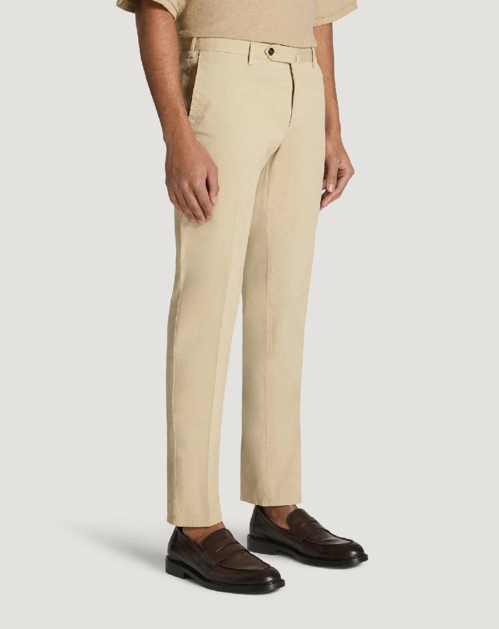 Pt Torino Pantaloni Slim in gabardina stretch Novità