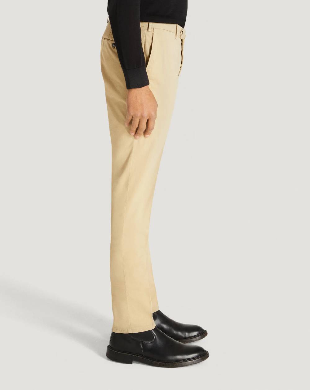 Pt Torino Pantaloni Superslim in gabardina stretch Presa