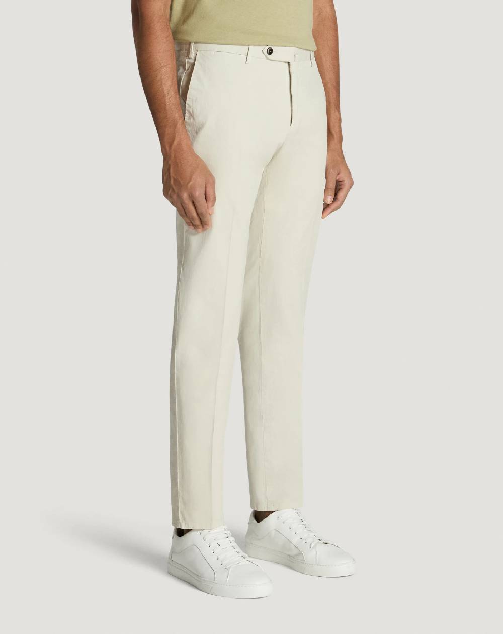 Pt Torino Pantaloni Slim in gabardina stretch Economico