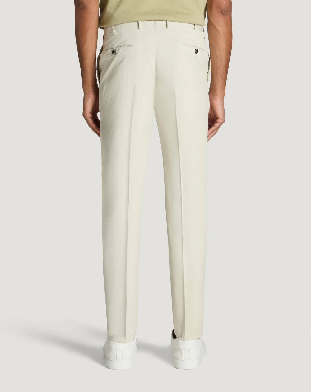 Pt Torino Pantaloni Slim in gabardina stretch Economico