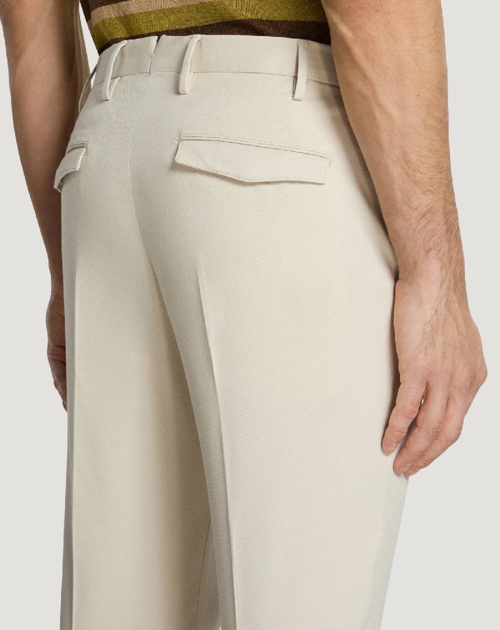 Pt Torino Pantaloni Master in cotone stretch délavé Outlet