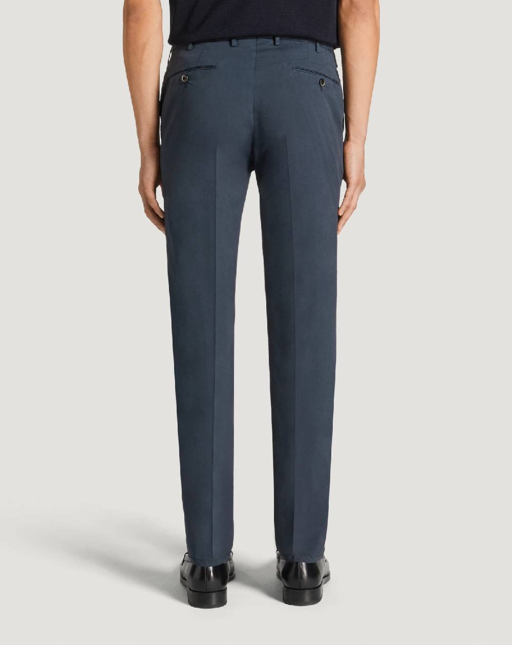 Pt Torino Pantaloni Slim in gabardina stretch In Vendita