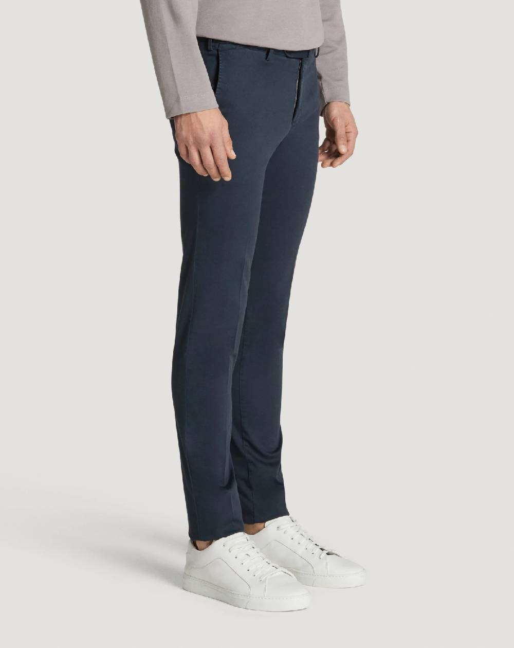 Pt Torino Pantaloni Superslim in tricotina stretch Saldi