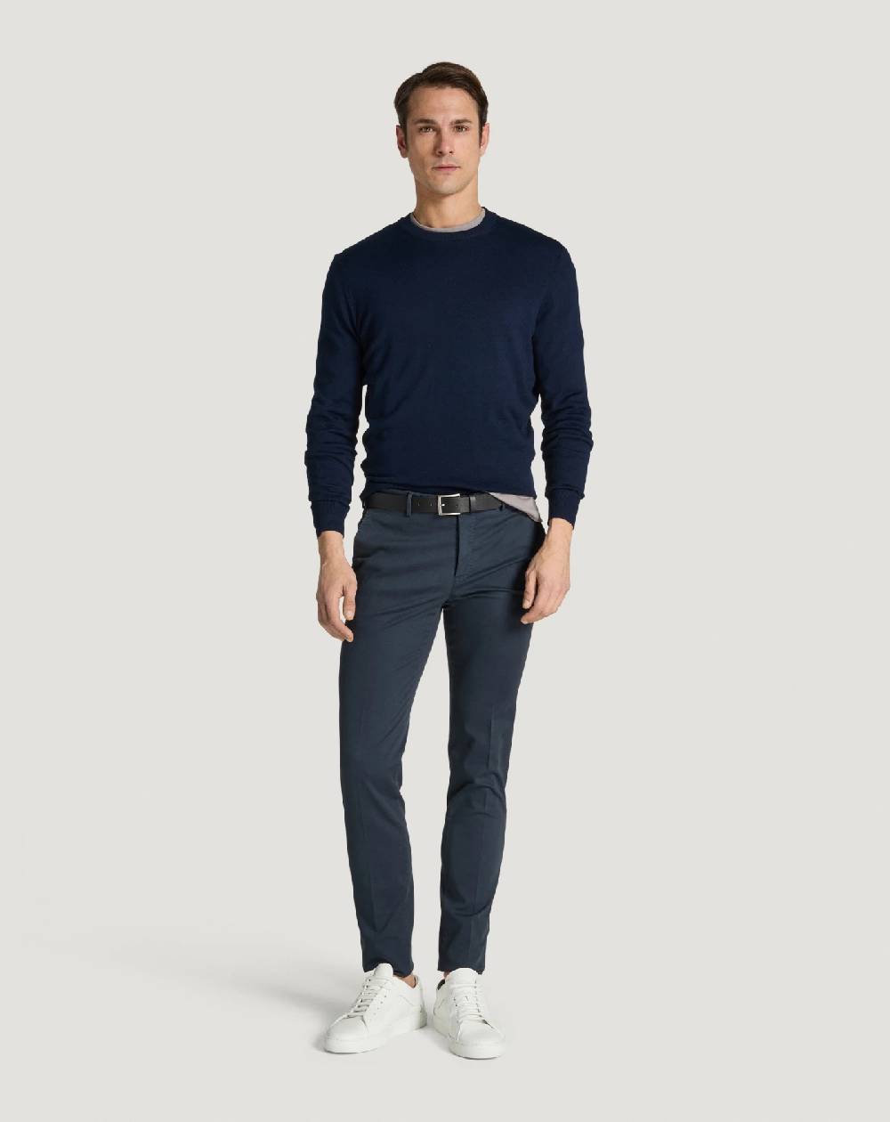 Pt Torino Pantaloni Superslim in tricotina stretch Saldi