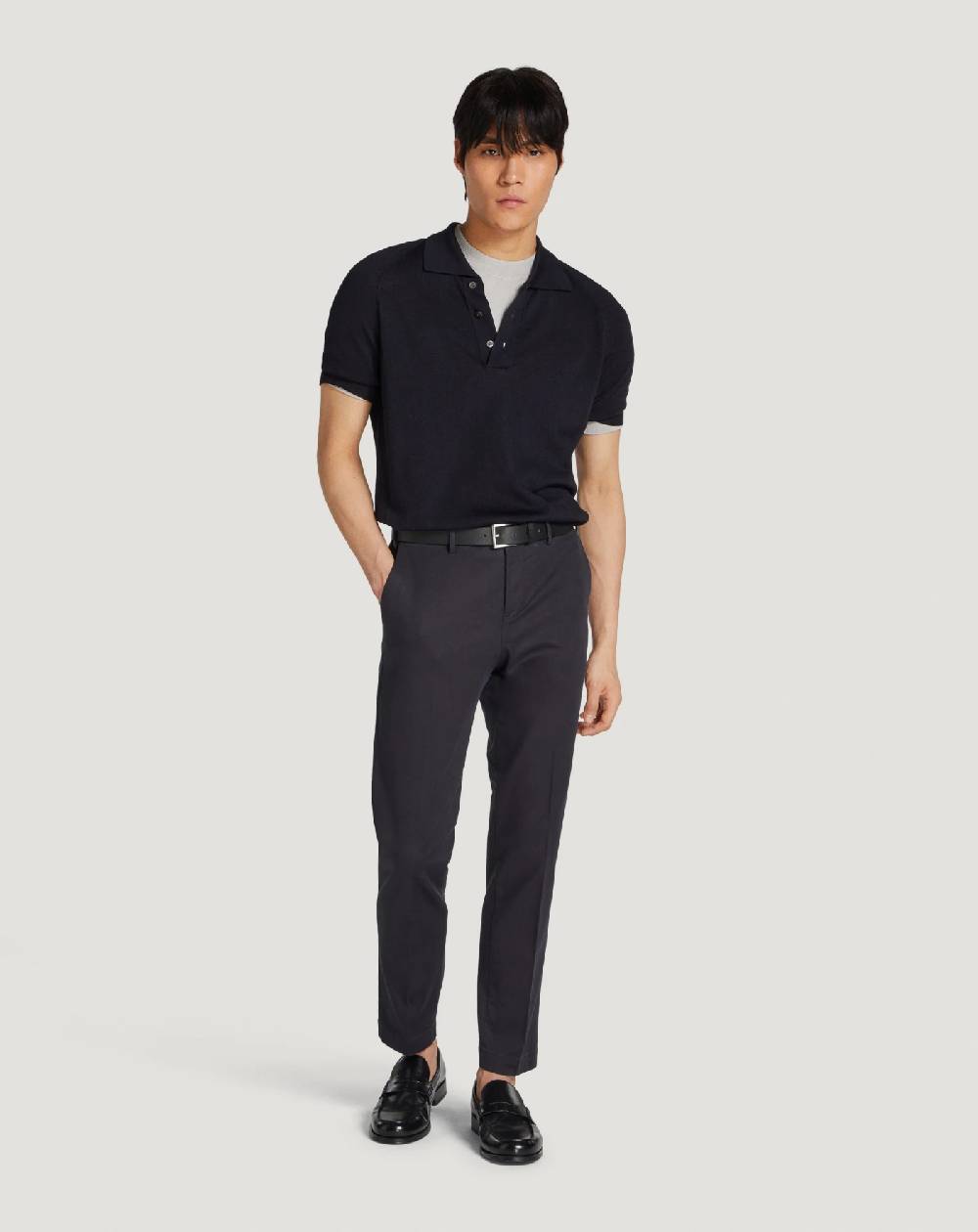 Pt Torino Pantaloni Master in cotone stretch délavé Vendite Flash