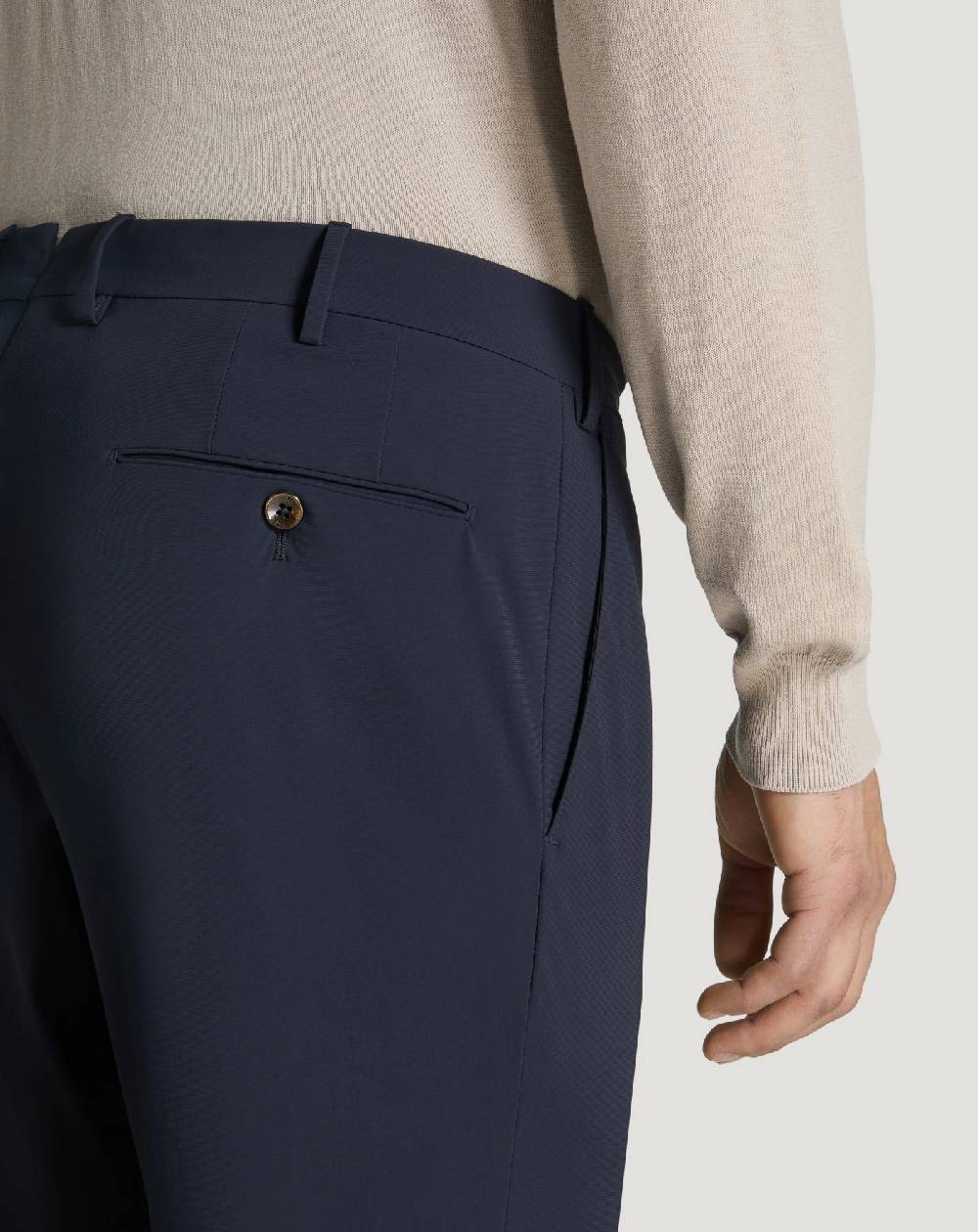 Pt Torino Pantaloni Slim in tessuto organico stretch Nuova