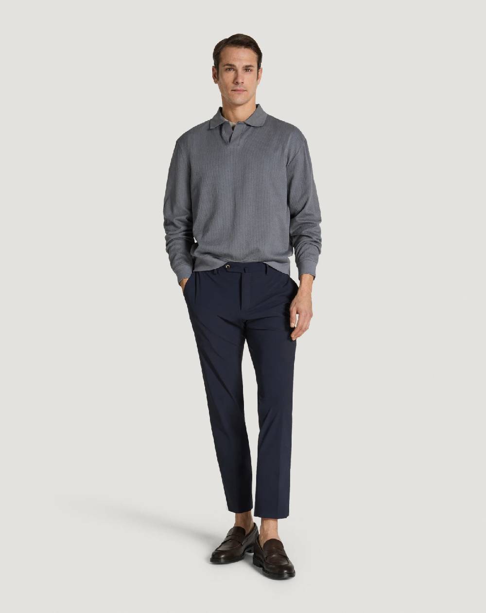 Pt Torino Pantaloni Slim in tessuto organico stretch Nuova
