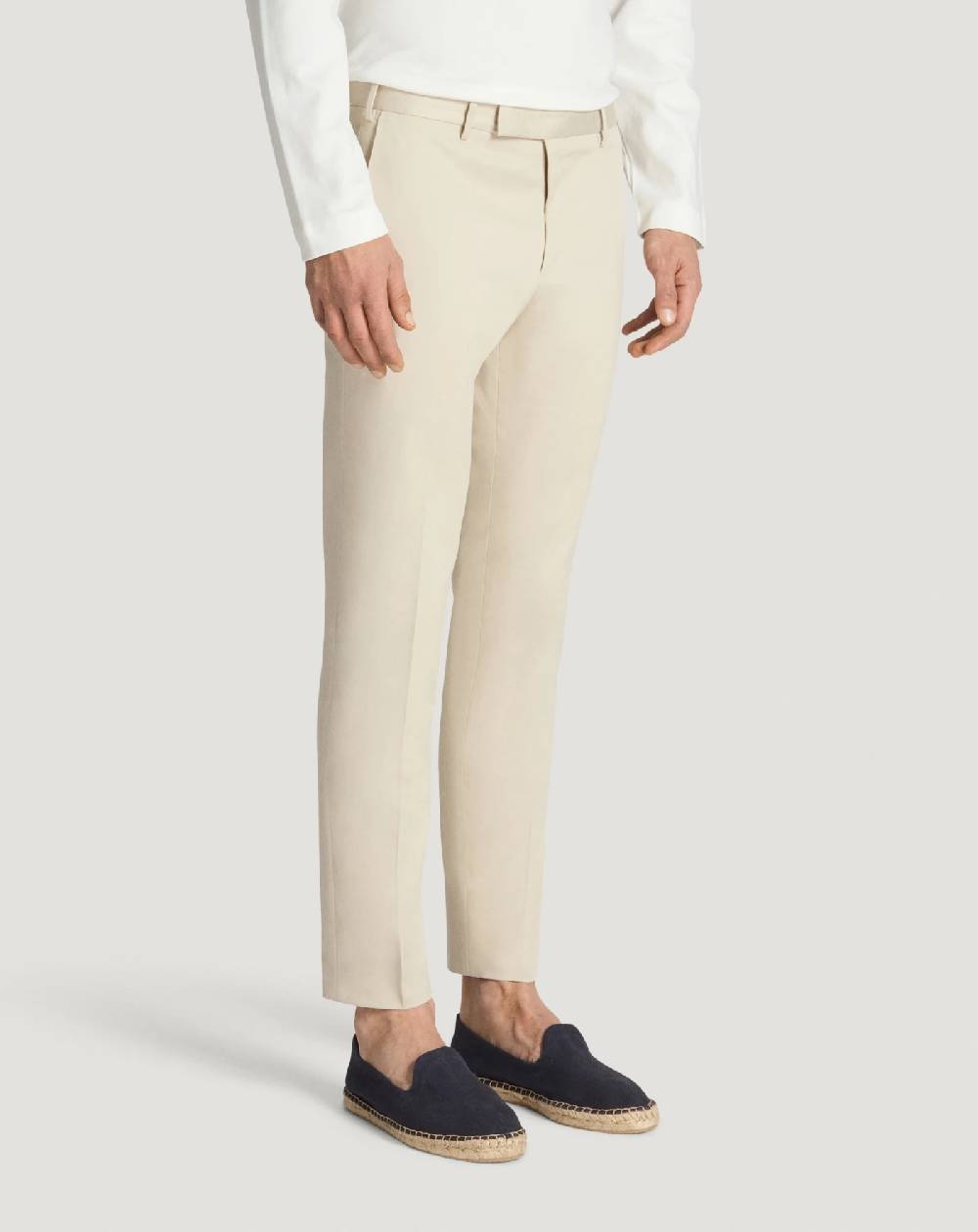 Pt Torino Pantaloni Dieci in twill Italia
