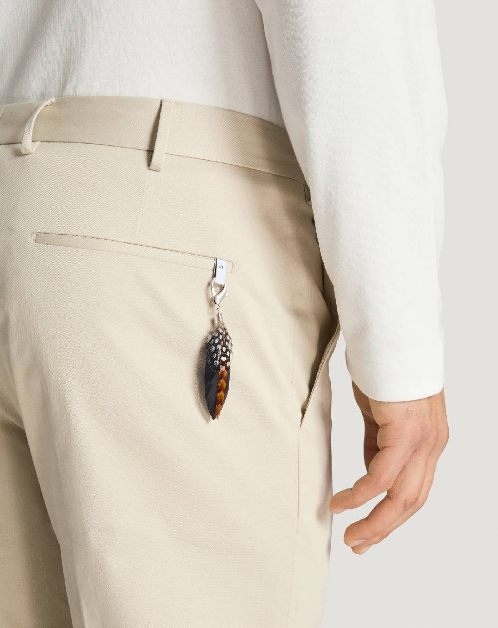 Pt Torino Pantaloni Dieci in twill Italia