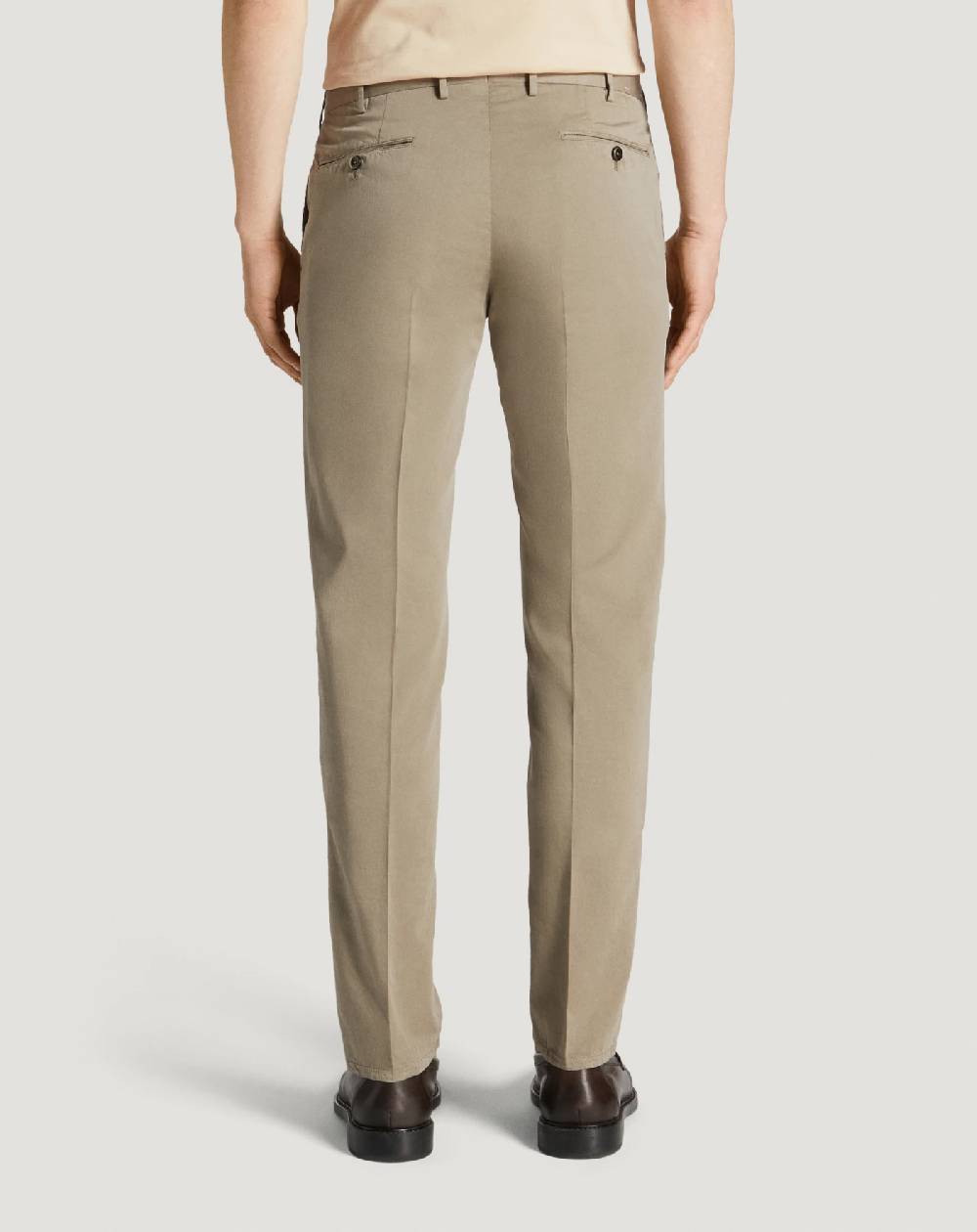 Pt Torino Pantaloni Slim in silkochino In Linea