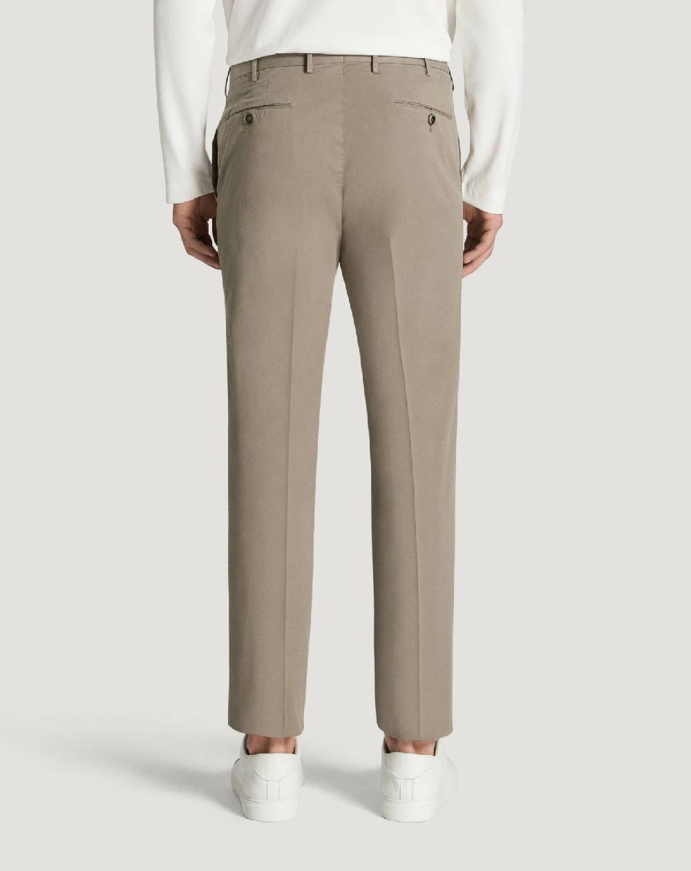 Pt Torino Pantaloni Slim in gabardina stretch Nuovo