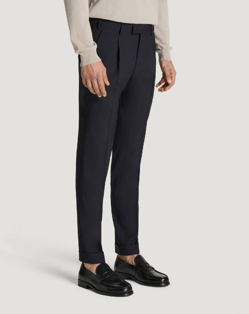 Pt Torino Pantaloni Master in lana four season Promozione