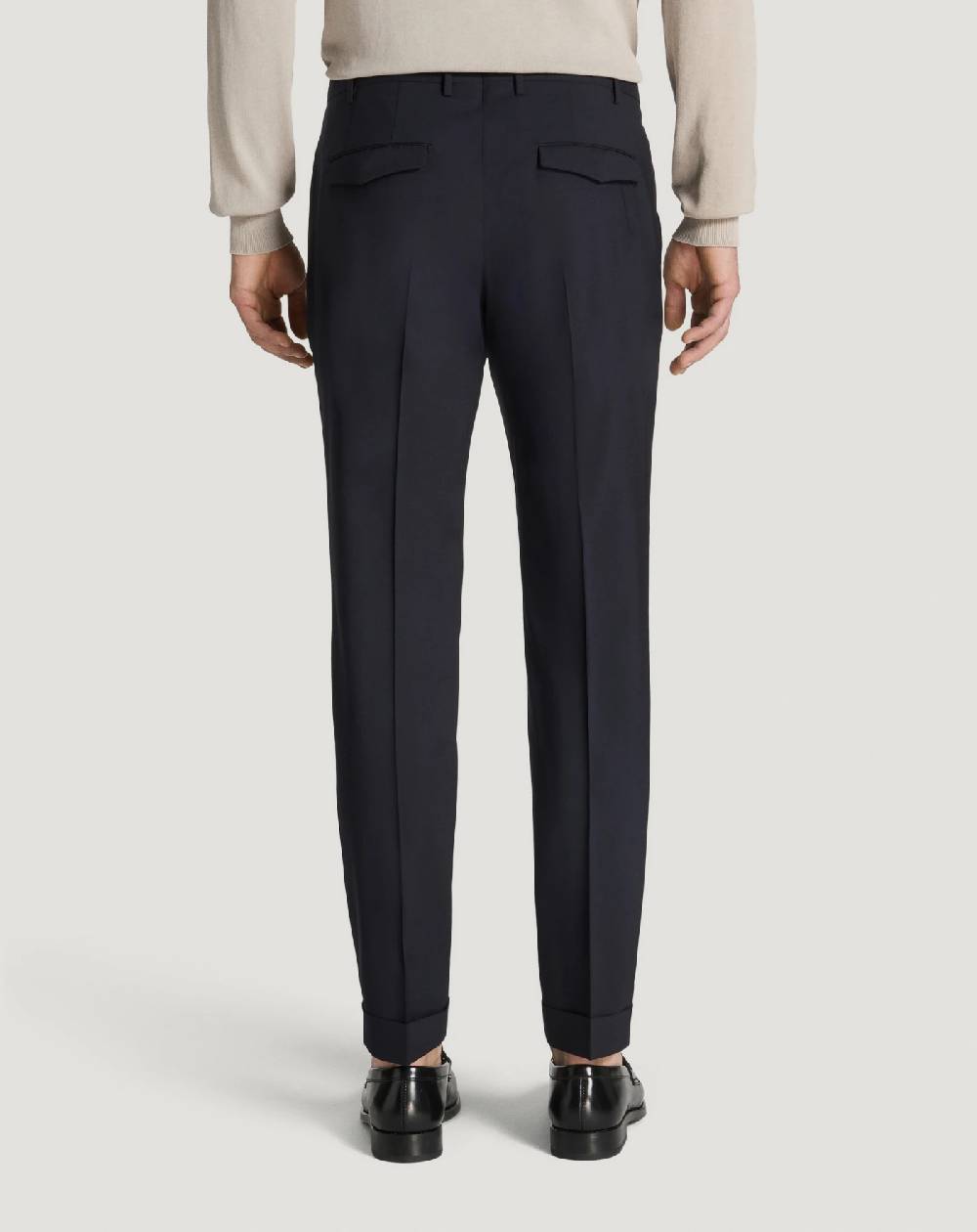 Pt Torino Pantaloni Master in lana four season Promozione