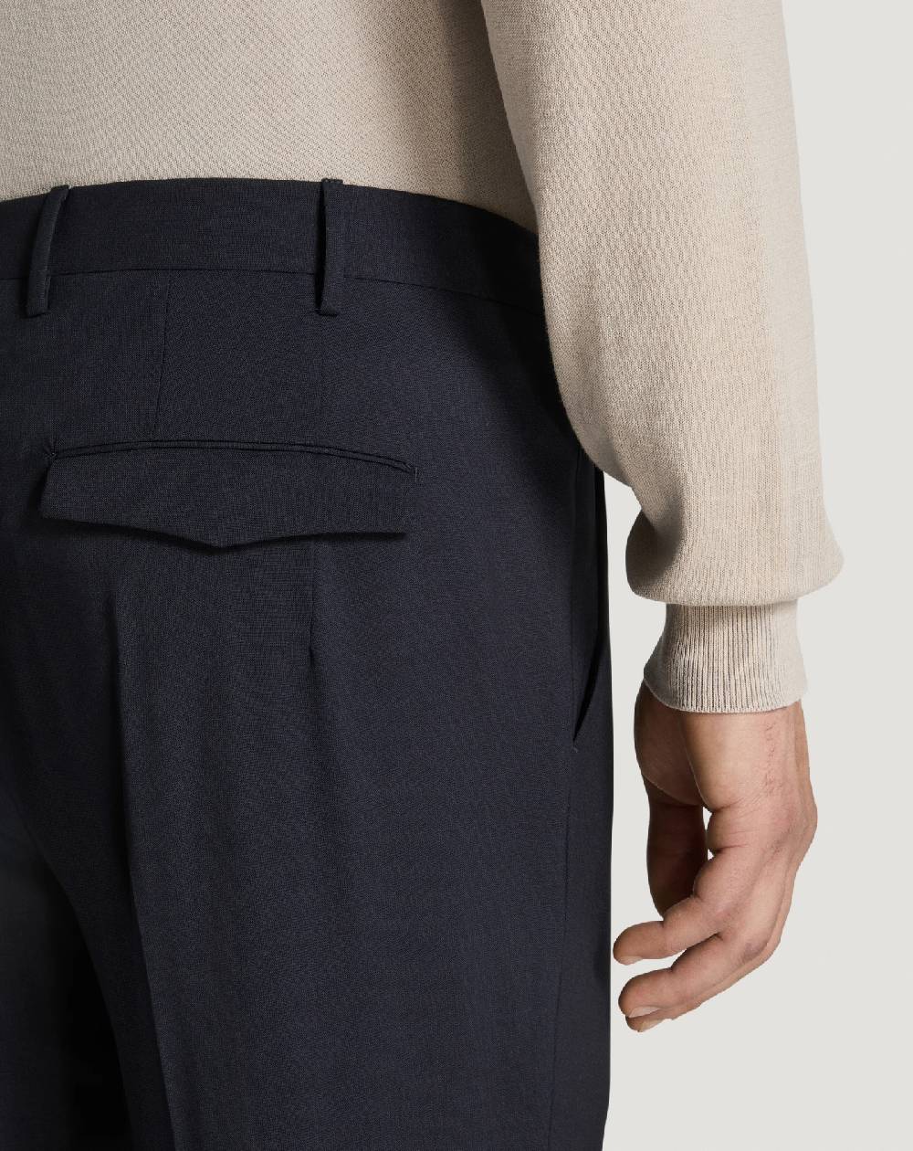 Pt Torino Pantaloni Master in lana four season Promozione