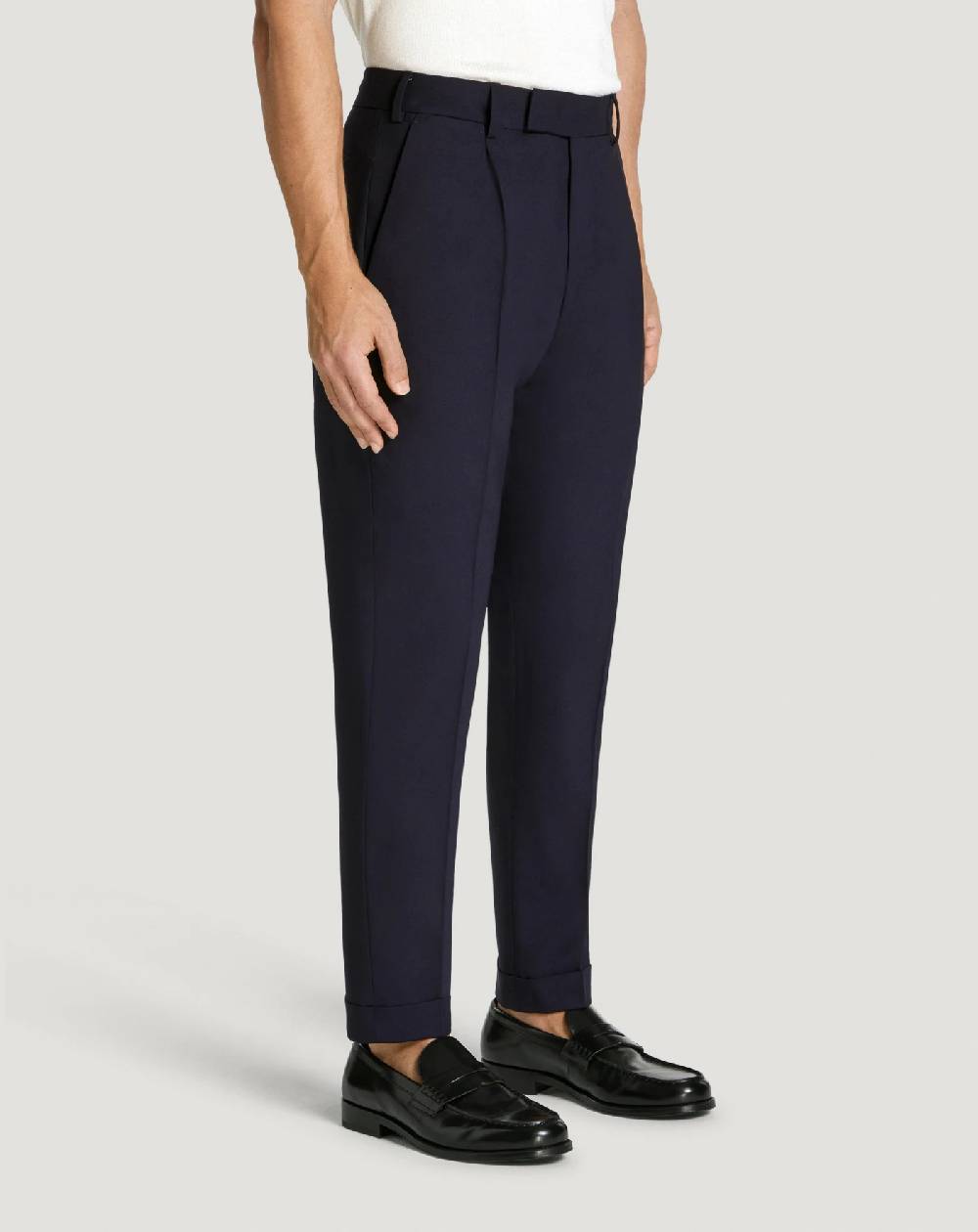 Pt Torino Pantaloni Rebel in lana tropical Spedizione Gratuita
