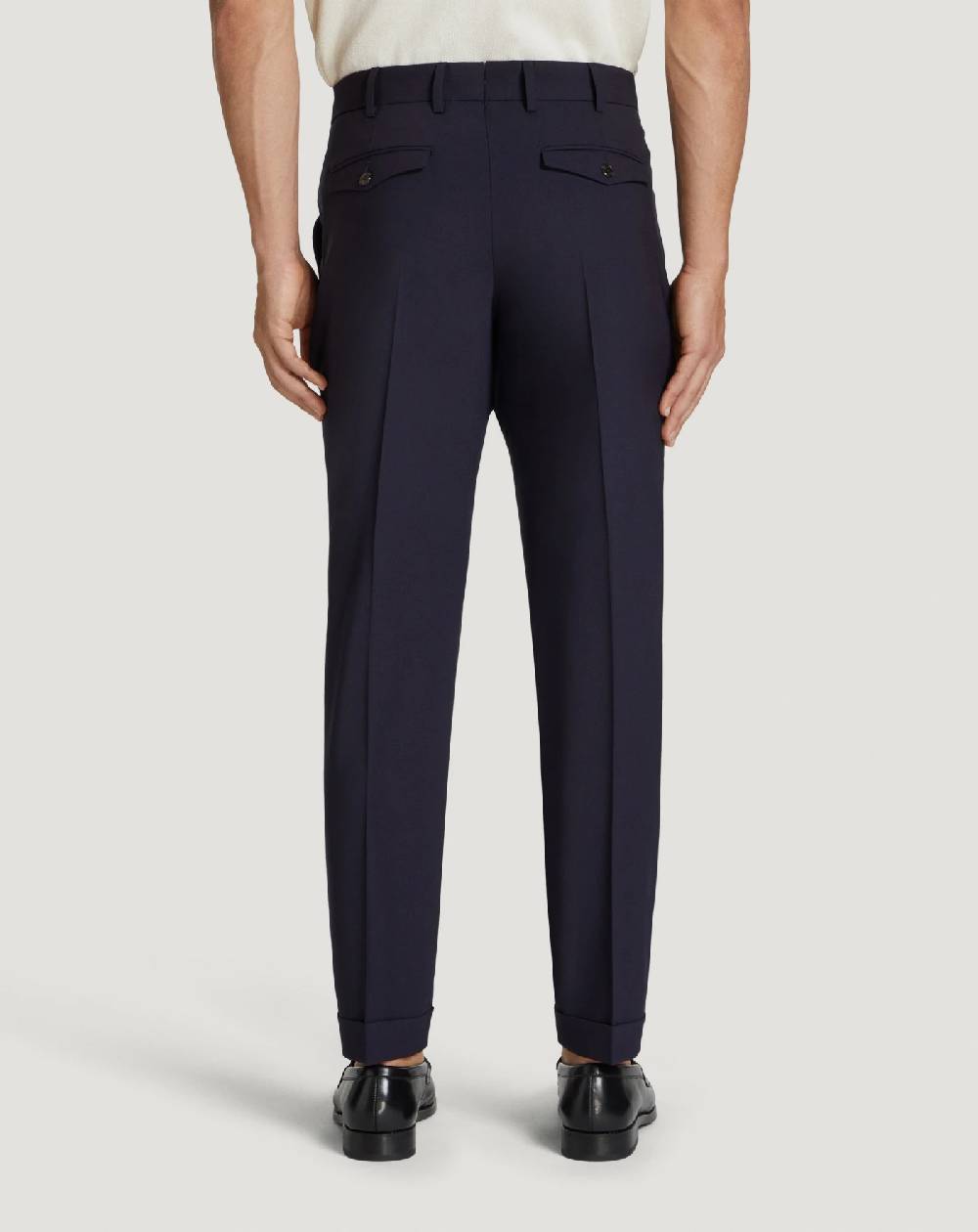 Pt Torino Pantaloni Rebel in lana tropical Spedizione Gratuita