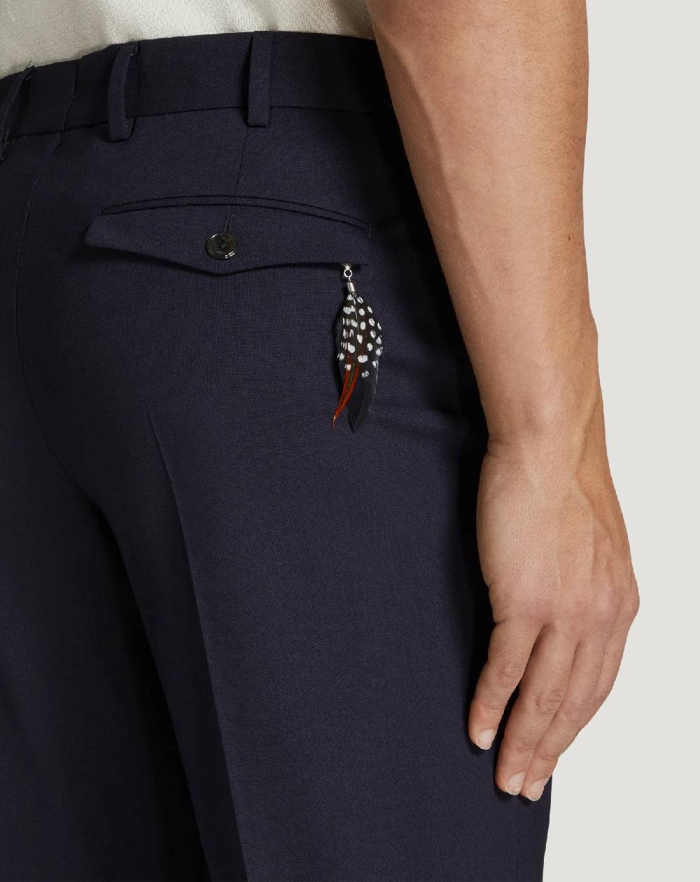 Pt Torino Pantaloni Rebel in lana tropical Spedizione Gratuita